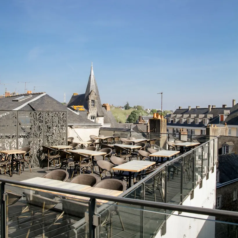 Restaurant terrasse à Saint-Berthevin
